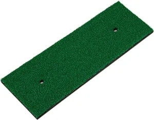 3D Anti-Shock Golf Practice Mat - Nylon Mini Strike Trainer - Ideal for Home Garden Office Swing Improvement
