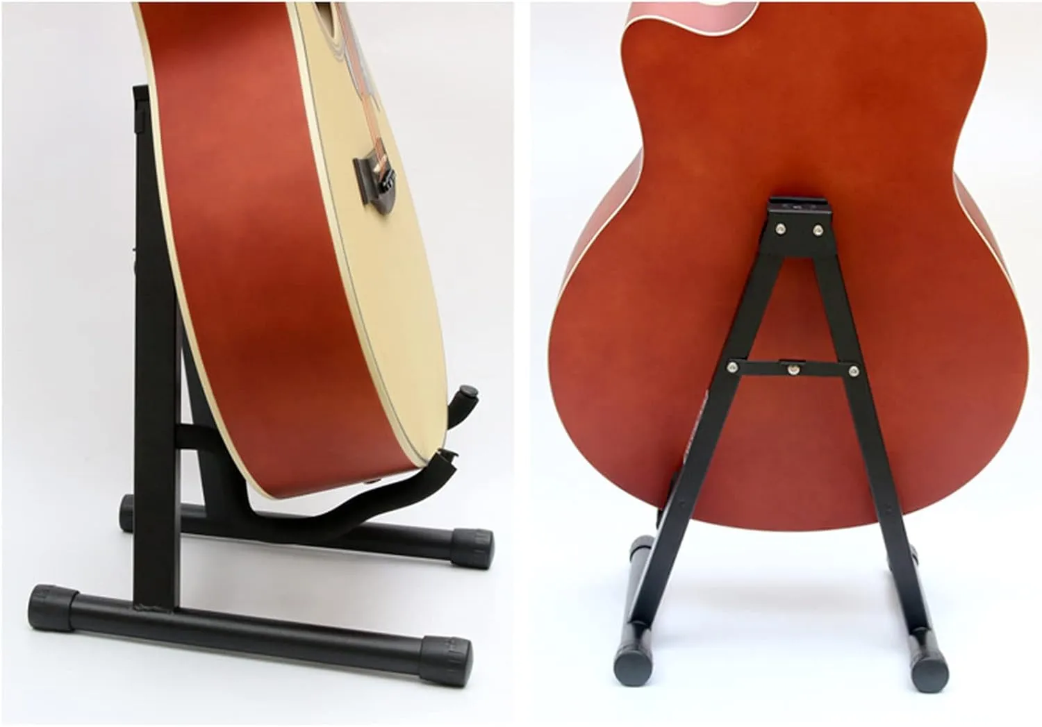 Adjustable Cello Stand,A-Frame Folding Cello Support Stand Compatible for Violin 1/8-4/4 Cellos Guitars Electric Bass Electric Guitar Stand Acoustic, Black
