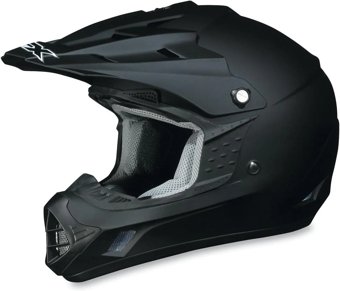 AFX FX-17 Unisex-Adult Off-Road-Helmet-Style Helmet (Flat Black, XX-Large)