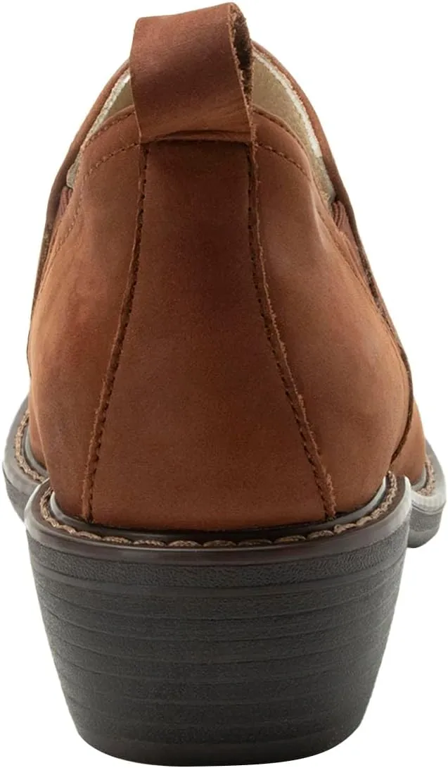 Alegria Womens Merle Slip On Leather Comfort Flat Heel Shoe