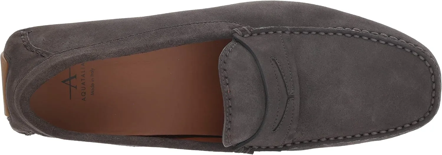 Aquatalia Men's Brandon Suede Driving Style Loafer