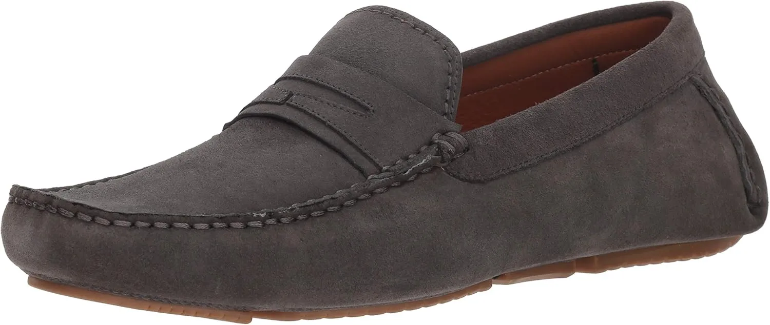 Aquatalia Men's Brandon Suede Driving Style Loafer