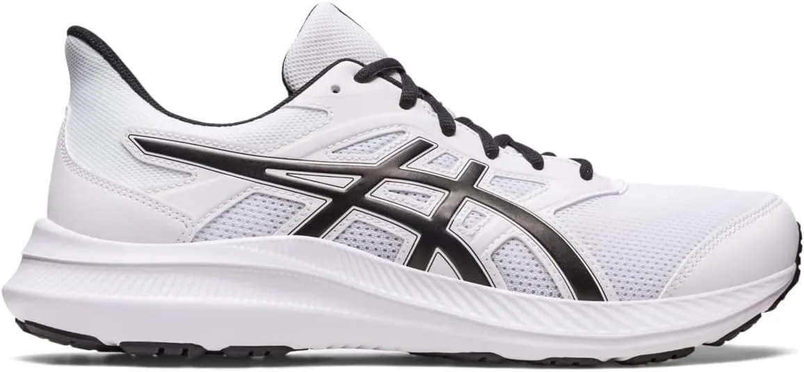 Asics Men's JOLT 4 Running Shoes, 11.5, White/Black