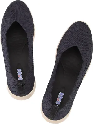 Bealin Womens Flats Round Toe Ballet Shoes Slip on Walking Shoes Comfort Dress Knit Low Wedge