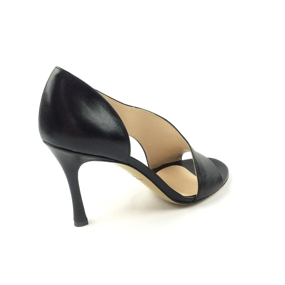 Black Open Toe