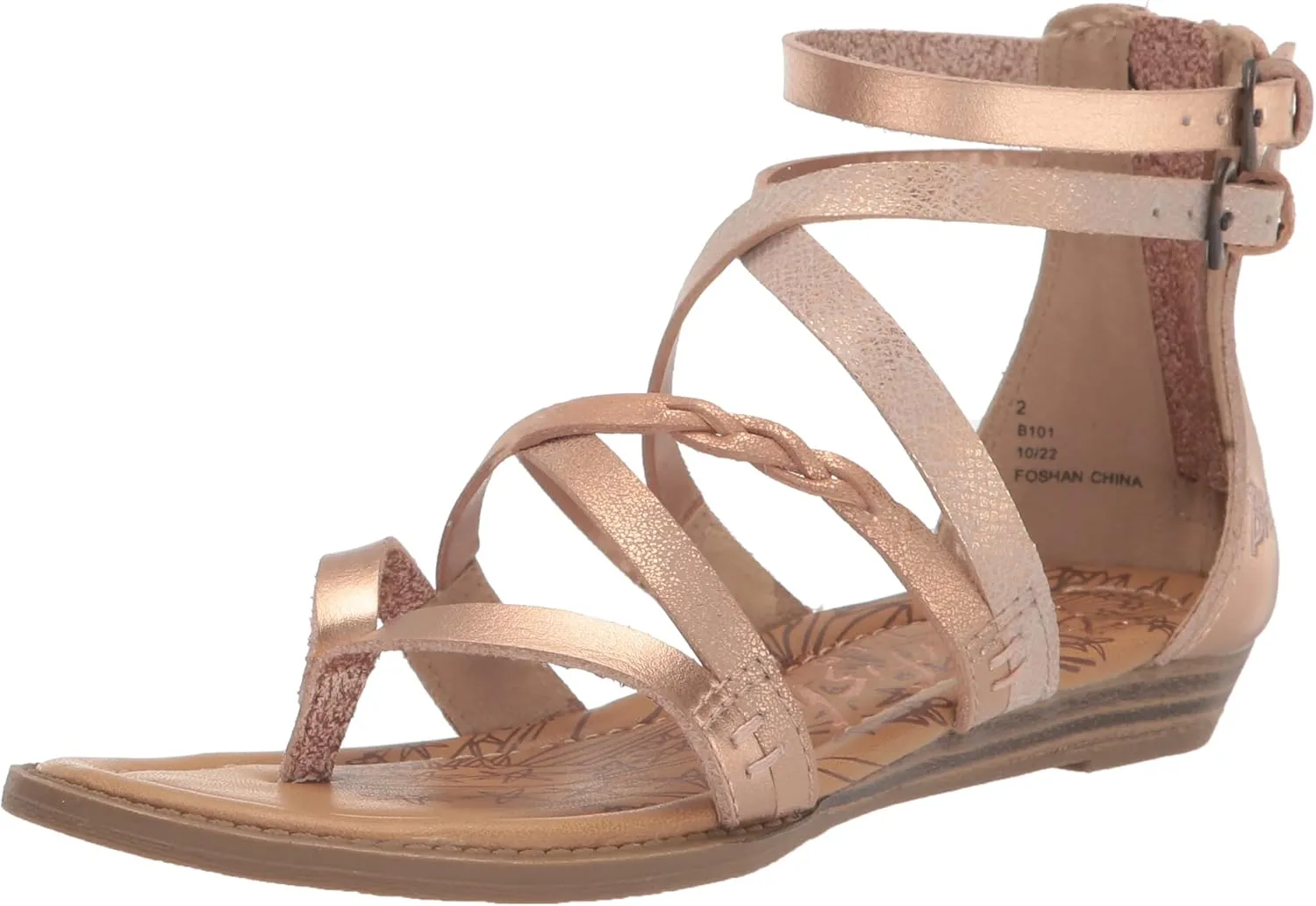 Blowfish Girls' Bungalow-B-K Sandal