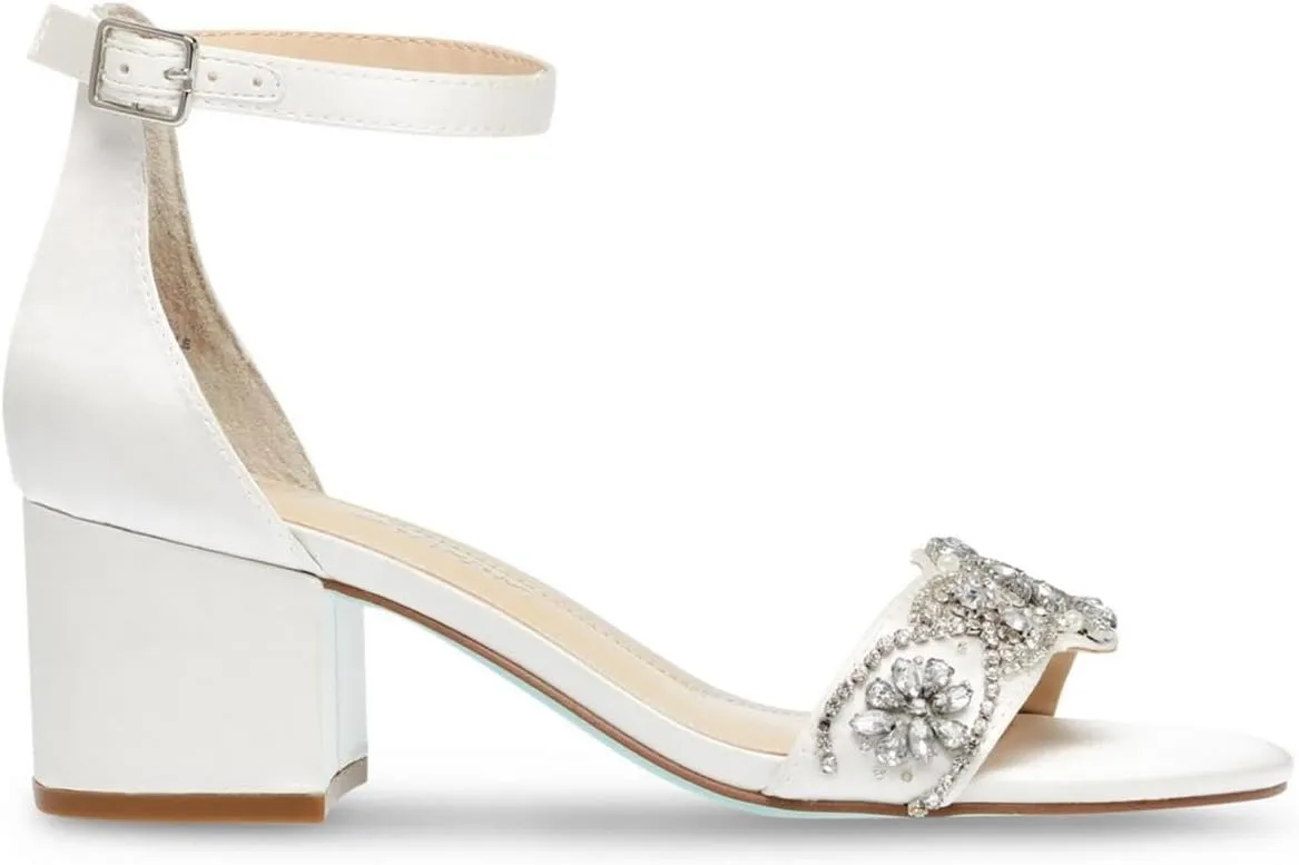 Blue by Betsey Johnson Women's Sb-Mel Heeled Sandal