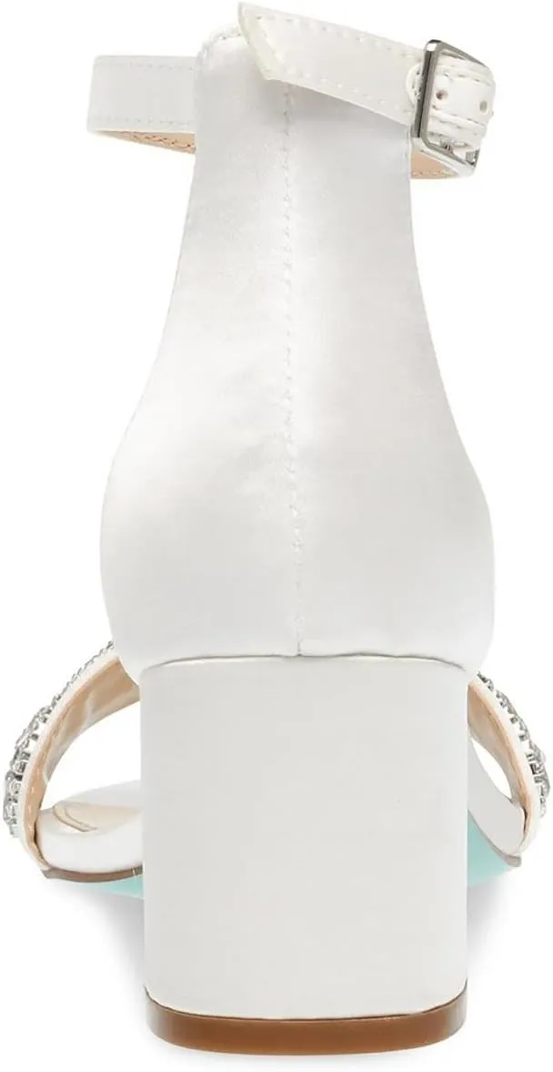 Blue by Betsey Johnson Women's Sb-Mel Heeled Sandal