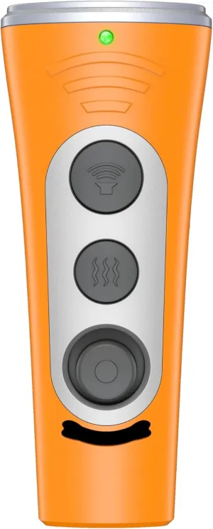 BONSO 2025 New Dog Bark Deterrent Device, 50ft Long-Range Ultrasonic Barking Control Device - Effective Anti-Barking Device to End Bad Behavior, Alternative to Shock Collars (Yellow)