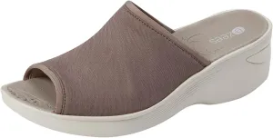 BZees Women's Deluxe Slides Sandal