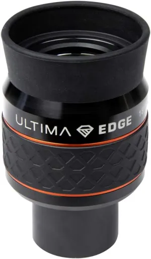 Celestron 93452 Ultima Edge 18mm Parfocal Ultra Flat Field Eyepiece Designed for 1.25" Focusers - Incredibly Crisp Views, Fully Multi-Coated Lens, Moulded Rubber Grip, Black