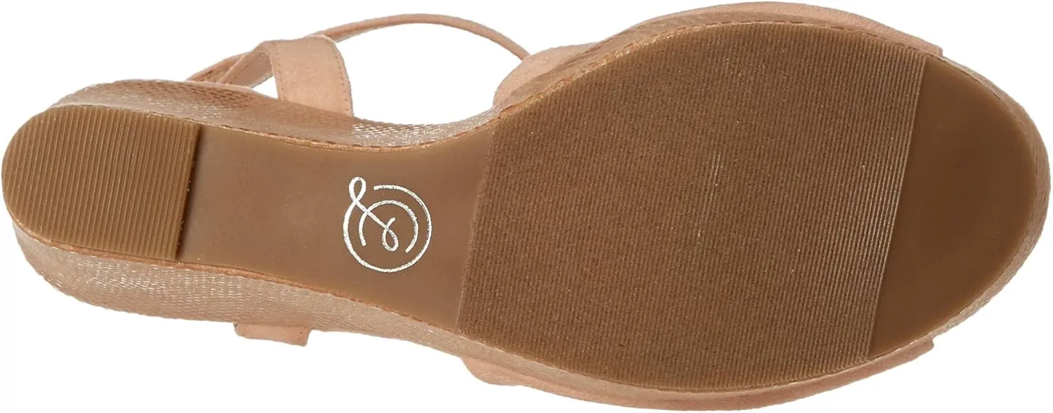 Chinese Laundry Women's Ankle Strap, Platform Wedge Sandal