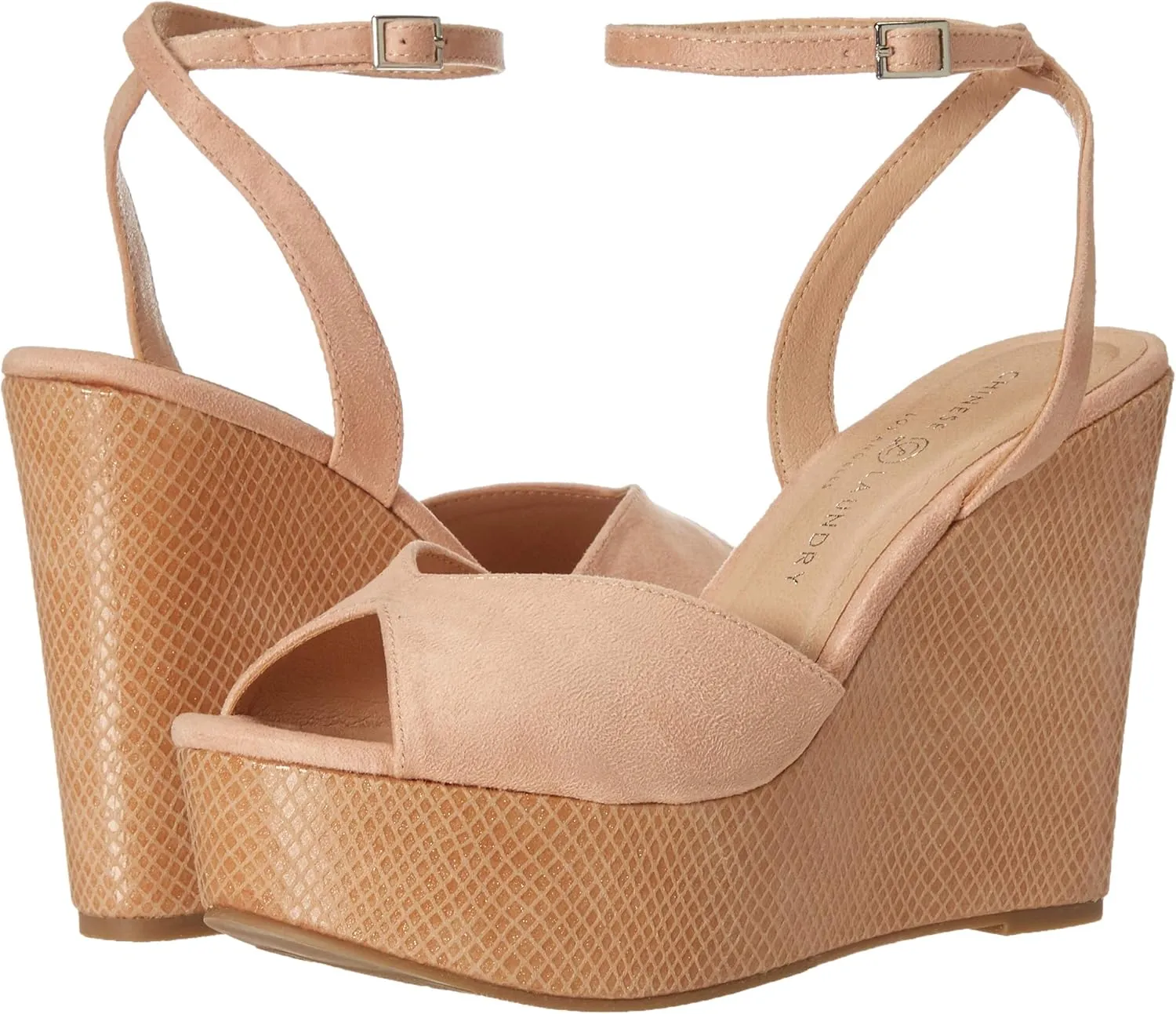 Chinese Laundry Women's Ankle Strap, Platform Wedge Sandal