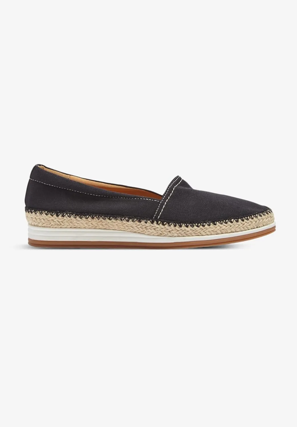 Comfortview Women's The Spencer Slip On Flat (Wide Widths Available)