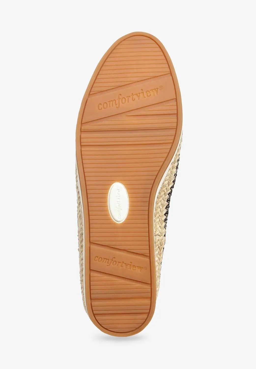 Comfortview Women's The Spencer Slip On Flat (Wide Widths Available)