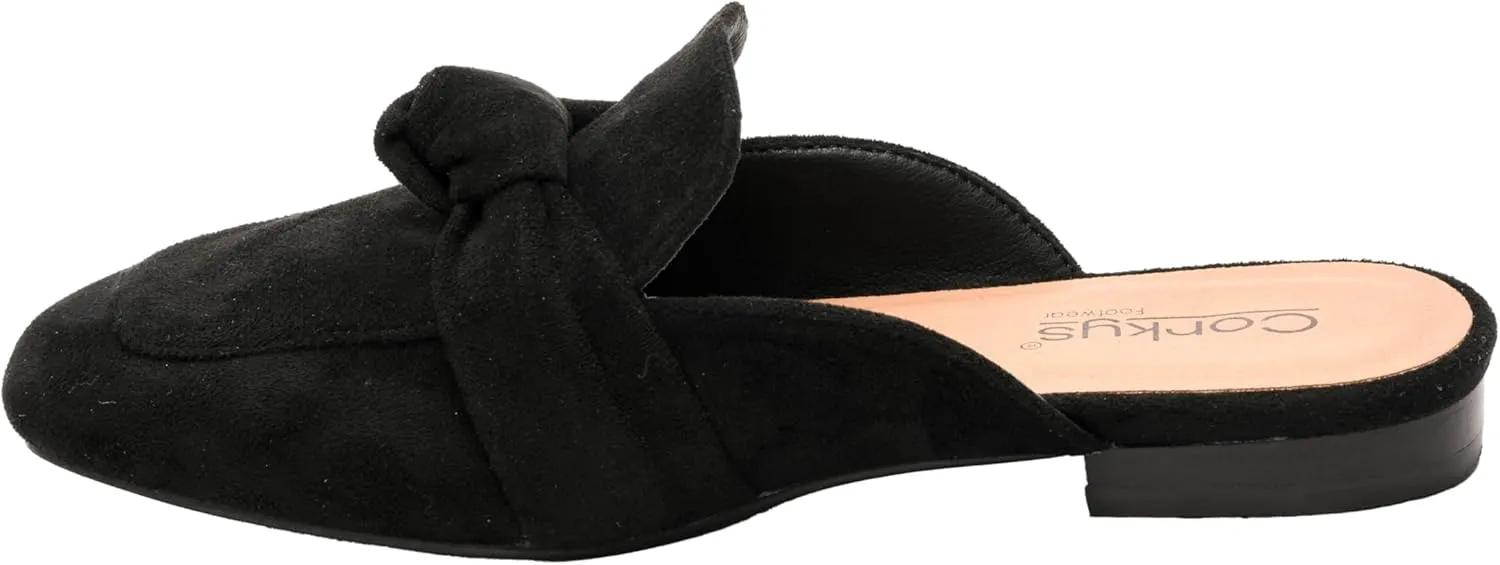Corkys Footwear Women's Clingy Faux Suede Slip on Mule