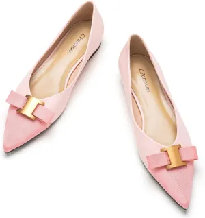 C.Paravano Women’s Flats I Flat for Women Leather I Pointed Toe Flats I Ballet Flats for Women I Slip on Dressy Flats