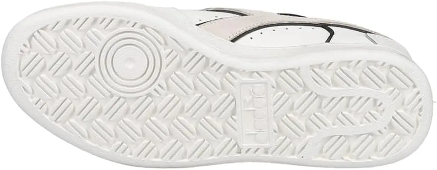 Diadora Mens Magic Basket Low Icona Lace Up Sneakers Shoes Casual - White