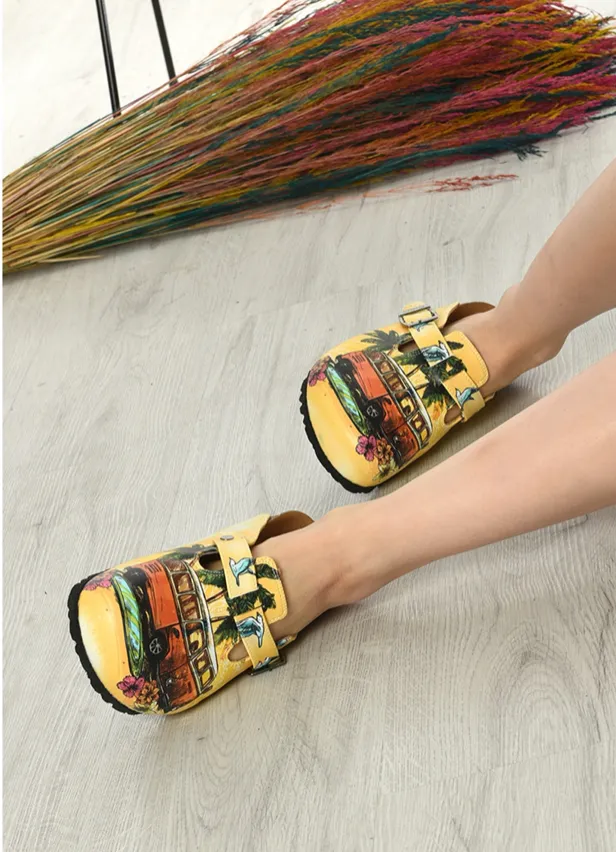Digital Edition Shoes - Many Styles & Colours -  Sabo Slippers Casual Sandals Soft Soled