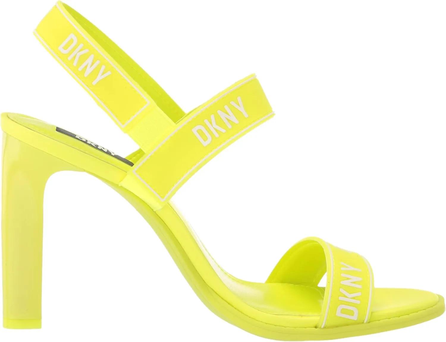 DKNY Women's Logo Slingback Open Toe Heel Heeled Sandal