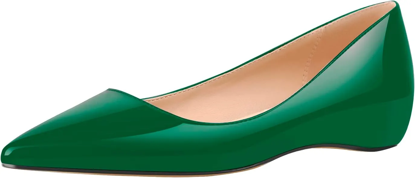 dollskiss Women's Black Daily Flat Pumps