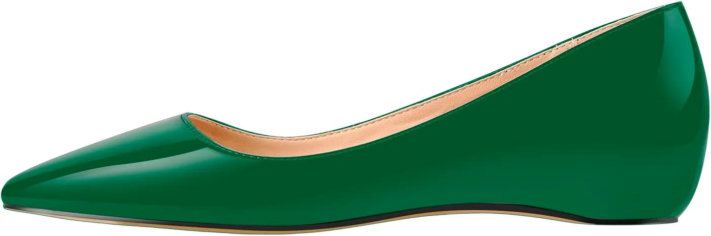 dollskiss Women's Black Daily Flat Pumps
