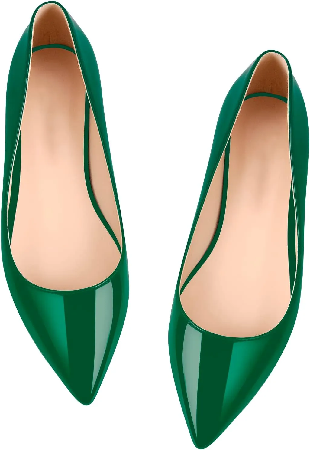 dollskiss Women's Black Daily Flat Pumps
