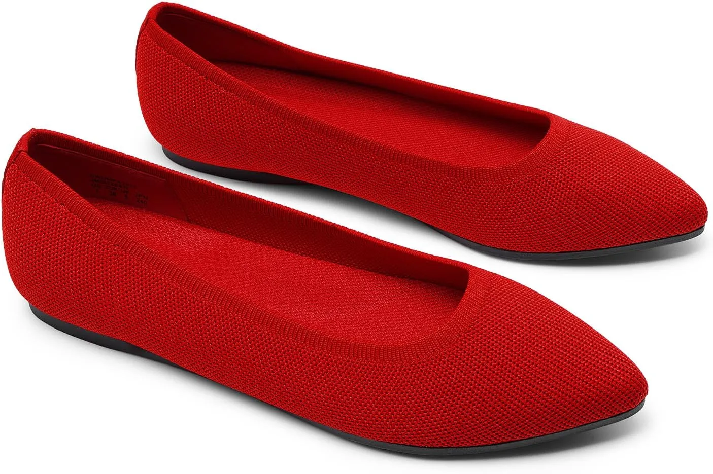 DREAM PAIRS Women's Dress Pointed Toe Flats Ballet Comfort Soft Slip On Casual Flat Shoes for Work Office Business