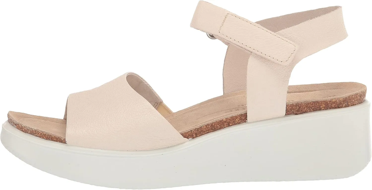 ECCO Women's Flowt Wedge Cork Sandal