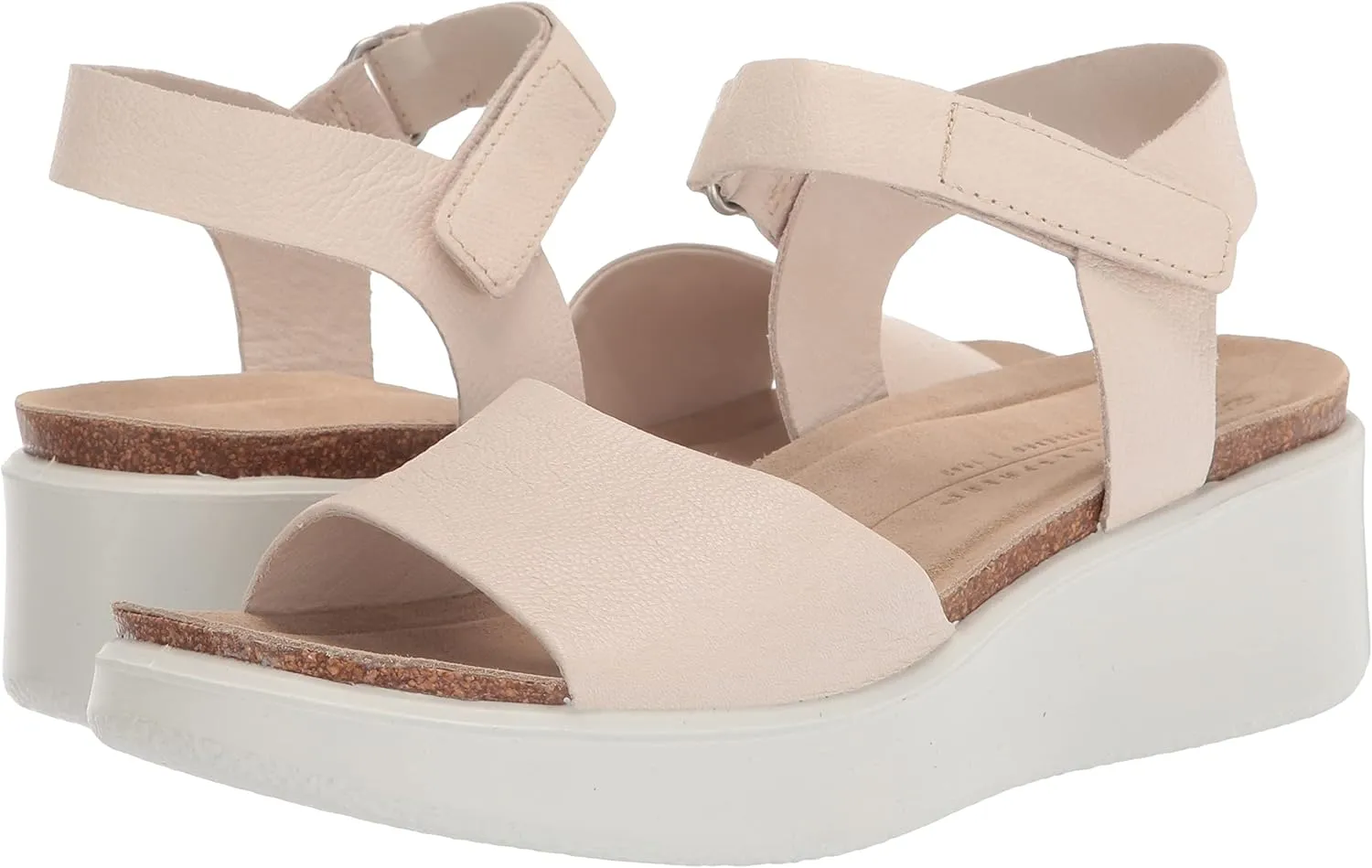 ECCO Women's Flowt Wedge Cork Sandal