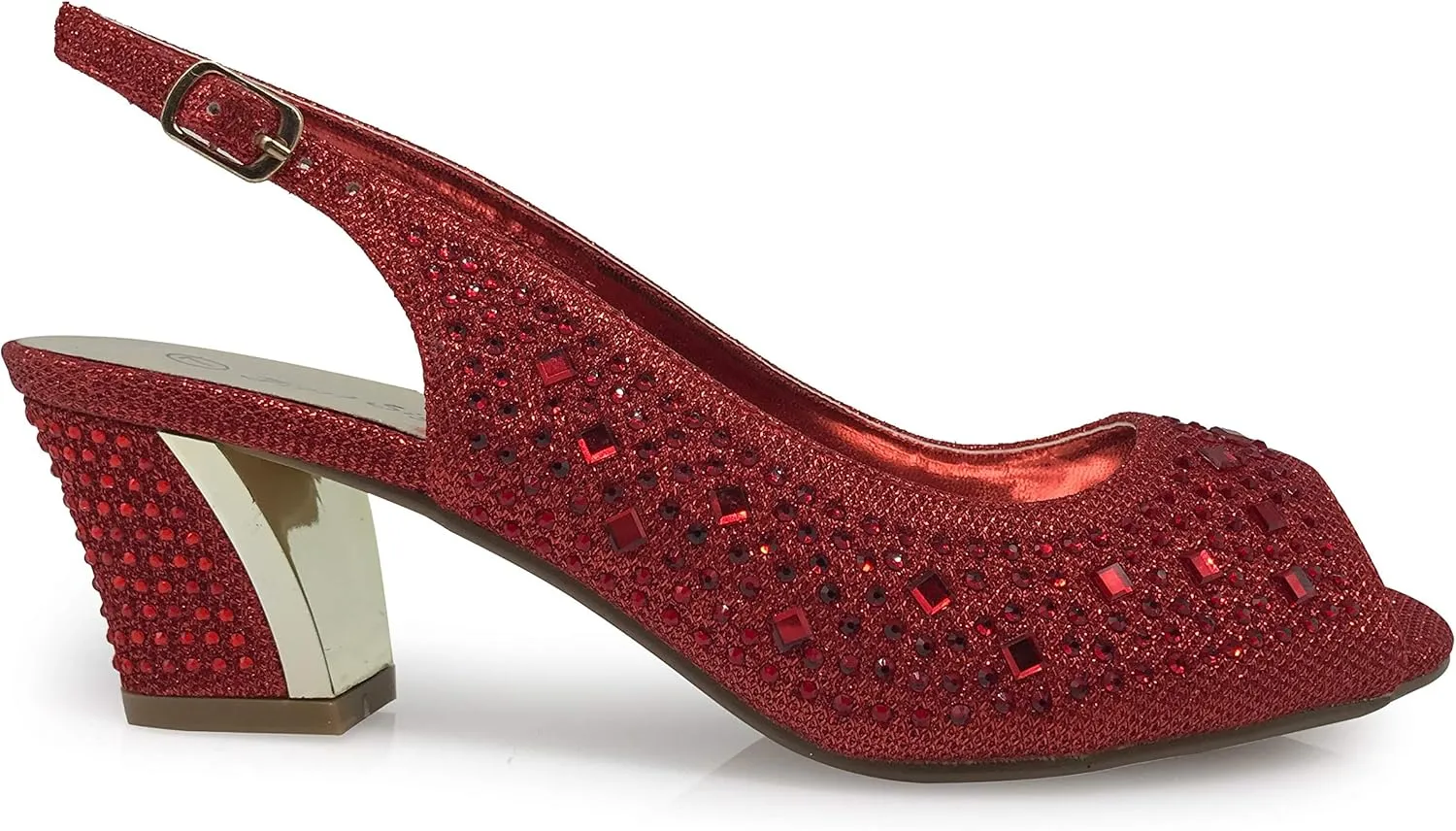 Enzo Romeo Lime01 Womens Open Toe Low Heel Wedding Rhinestone Wedge Sandal Shoes