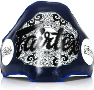 Fairtex BPV2 Light-Weight Belly Pad Muay Thai | Premium Leather Gear |Maximum Safety | Lightweight Design, Adjustable Straps, Reinforced Plastic Inside |Trainer-Friendly with 4Layer Foam Core