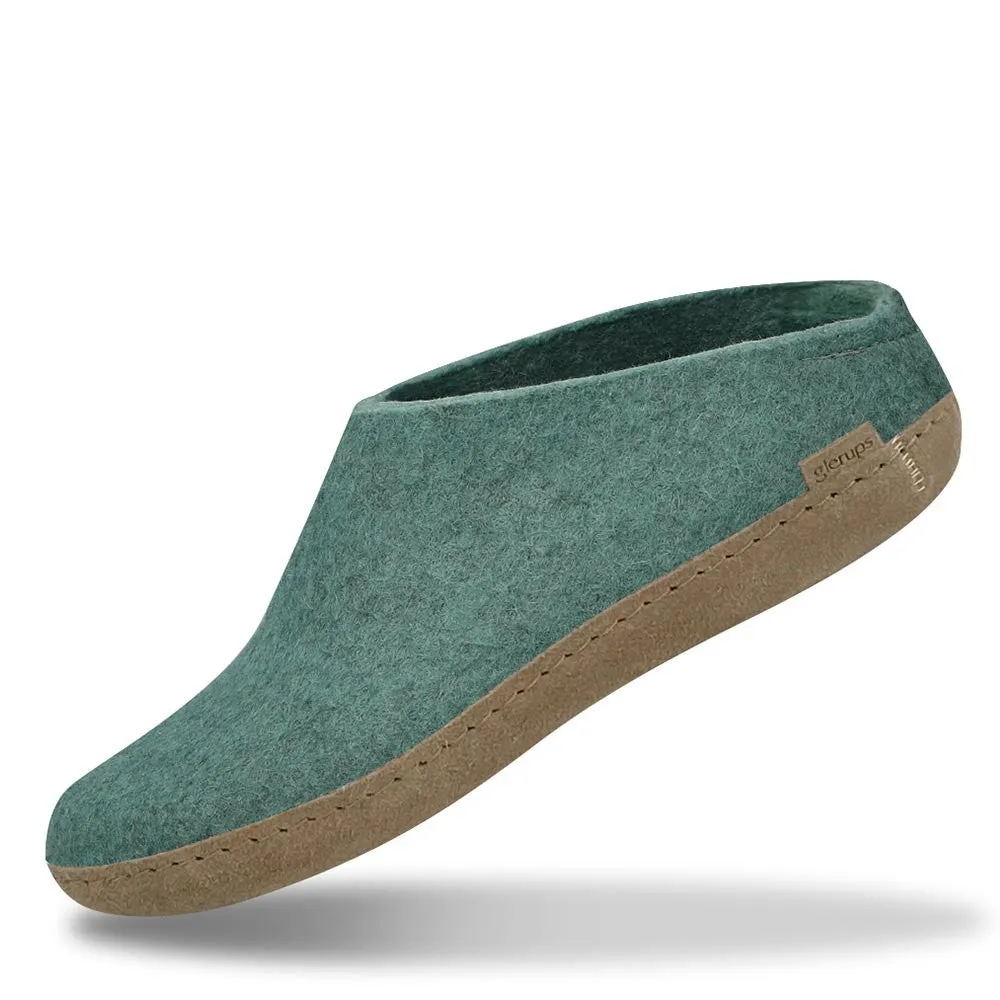 Felted Wool Mule - North Sea