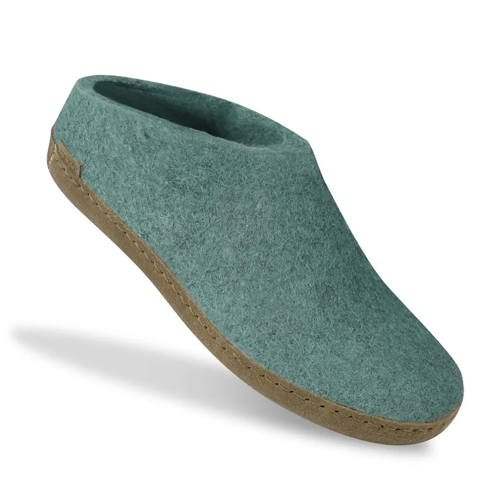 Felted Wool Mule - North Sea