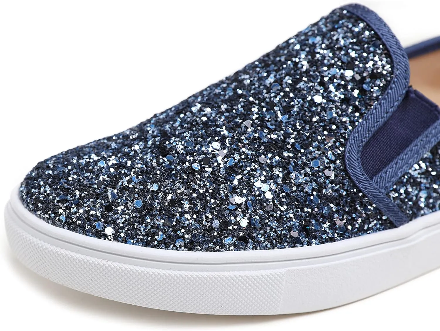 FEVERSOLE Women's Fashion Slip-On Sneaker Casual Flat Loafers