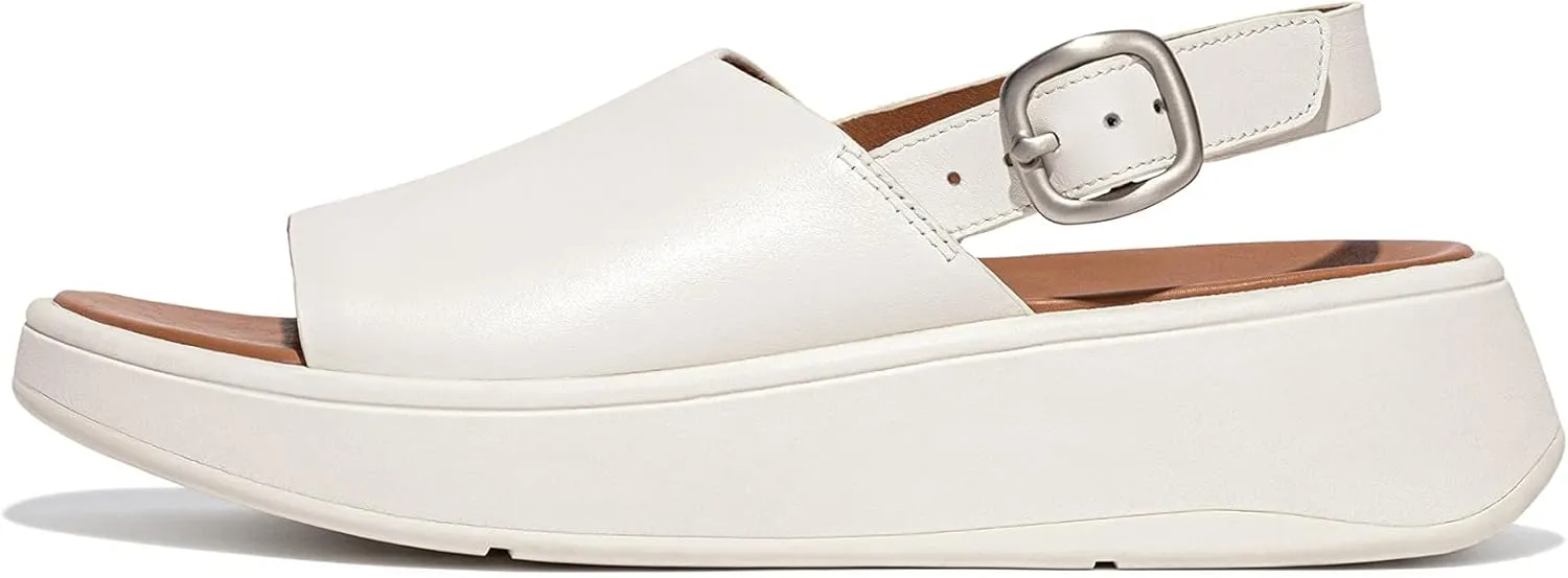 FitFlop Women's, F-Mode Leather Flatform Back-Strap Sandal