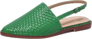 Flat Dolly Shoes Women Pointed Toe Slingback