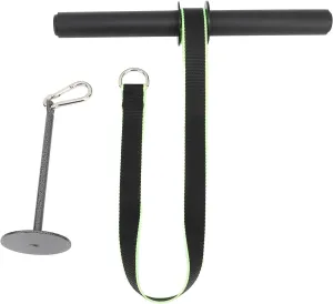 Forearm Roller | Adjustable Tension Wrist & Forearm Trainer for Muscle Strength | EVA & Iron Sturdy Build | Portable Grip Enhancer for Home / Gym / Office