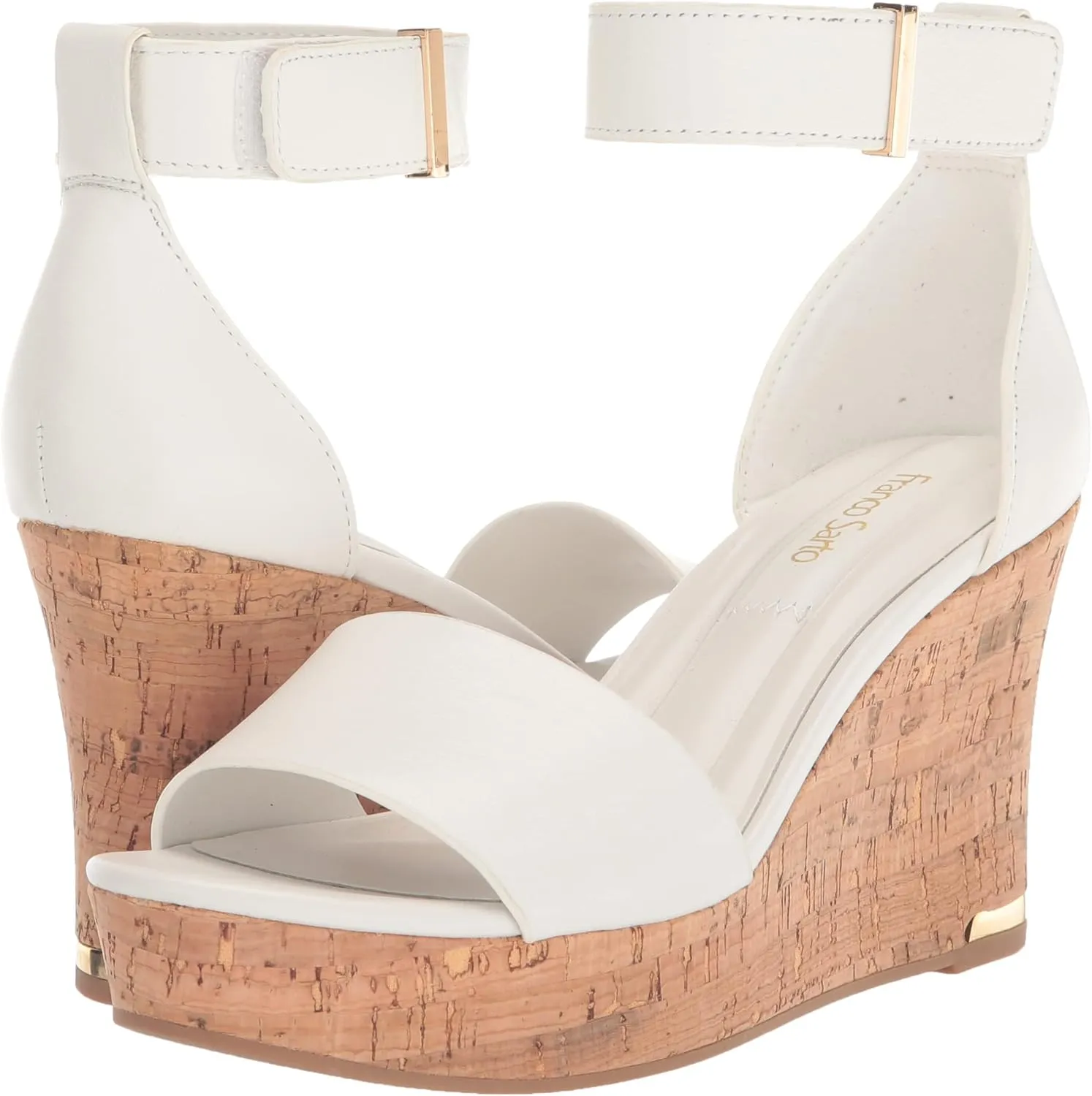 Franco Sarto Women's Clemens Cork Wedge Sandal