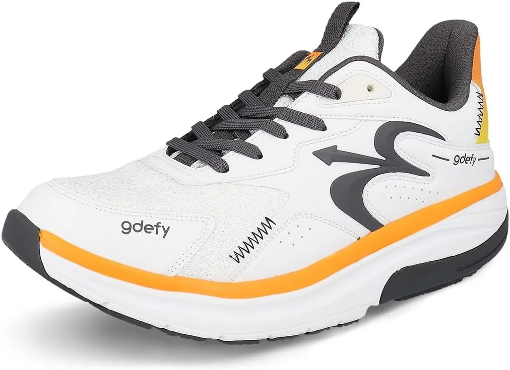G-DEFY Energiya Men’s Cross Trainer Shoe | Heel Support | VersoShock Technology for Pain Associated with Prolonged Standing or Walking | Arch Support | Diabetic Shoes | Wide Shoes | Free Orthotic