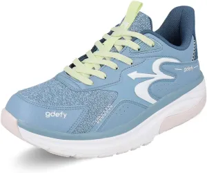 G-DEFY Energiya Women’s Cross Trainer Shoe | Heel Support | VersoShock Technology for Pain Associated with Prolonged Standing or Walking | Arch Support | Diabetic Shoes | Wide Shoes | Free Orthotic