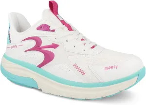 G-DEFY Energiya Women’s Cross Trainer Shoe | Heel Support | VersoShock Technology for Pain Associated with Prolonged Standing or Walking | Arch Support | Diabetic Shoes | Wide Shoes | Free Orthotic