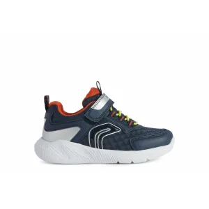 Geox Lights Boys Velcro Trainer J25GBB