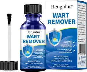 Hengulus Wart Removal Cream,Salicylic Wart Remover for Men Women,Fast-Acting Plantar Wart Remover for Feet,Corn Removers for Toes-NDC Codo(s):84010-036-01