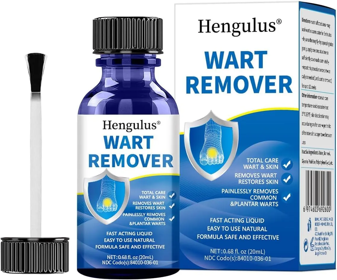 Hengulus Wart Removal Cream,Salicylic Wart Remover for Men Women,Fast-Acting Plantar Wart Remover for Feet,Corn Removers for Toes-NDC Codo(s):84010-036-01