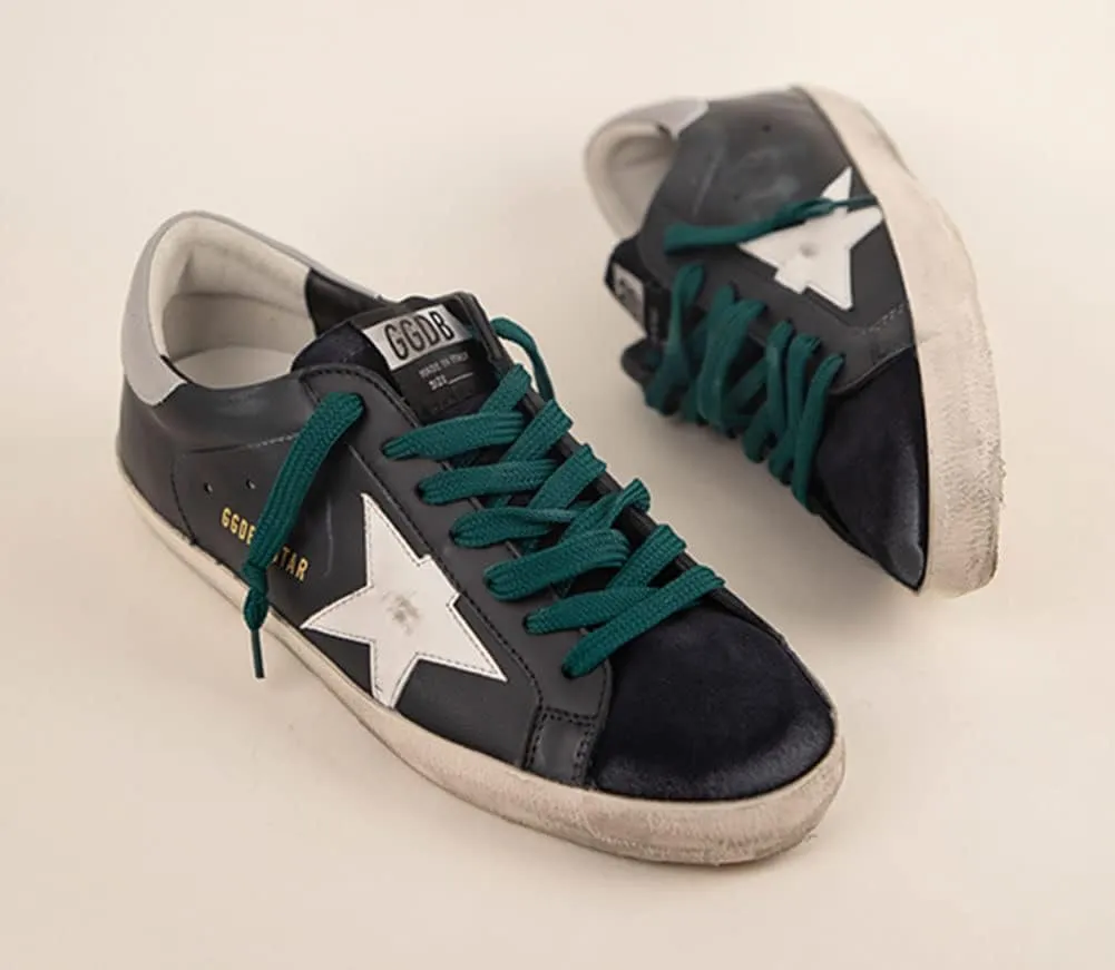 Hiking Sneakers Men Classic Lace-up Trainers Leather Flat Low Outdoor Sport Shoes