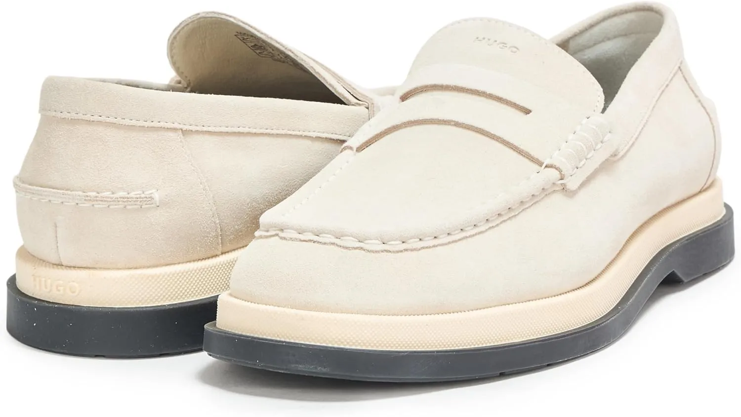 HUGO Men's Chaol Suede Moccasin Loafer