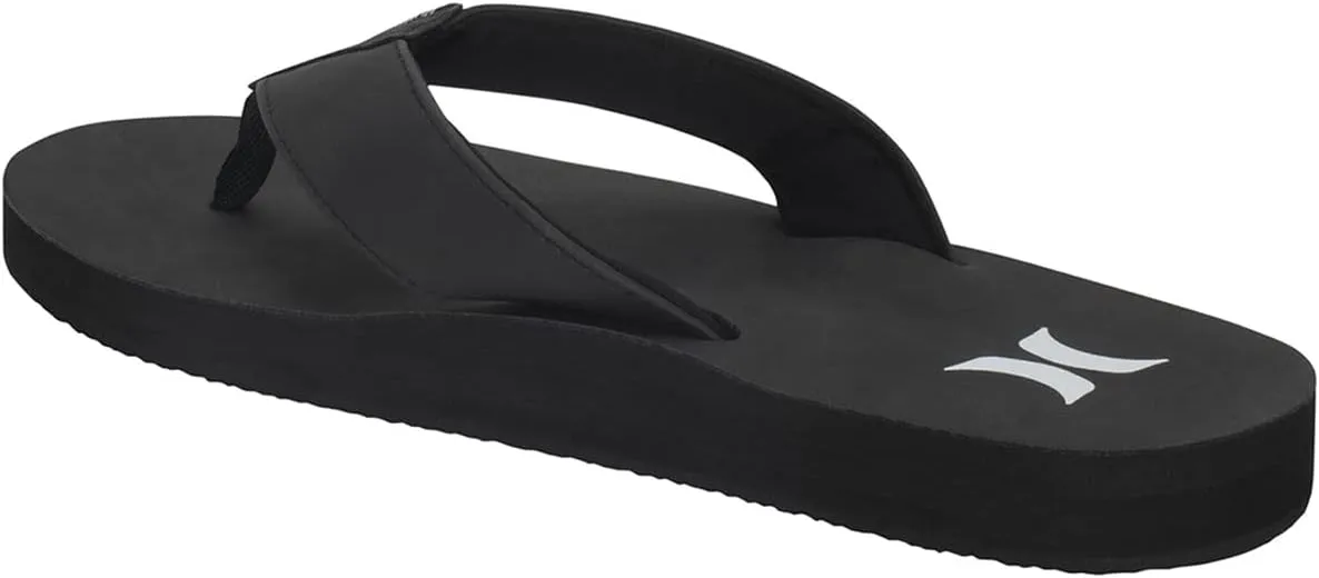 Hurley Men's Icon Vegan Leather Sandal-Medium Brown-11