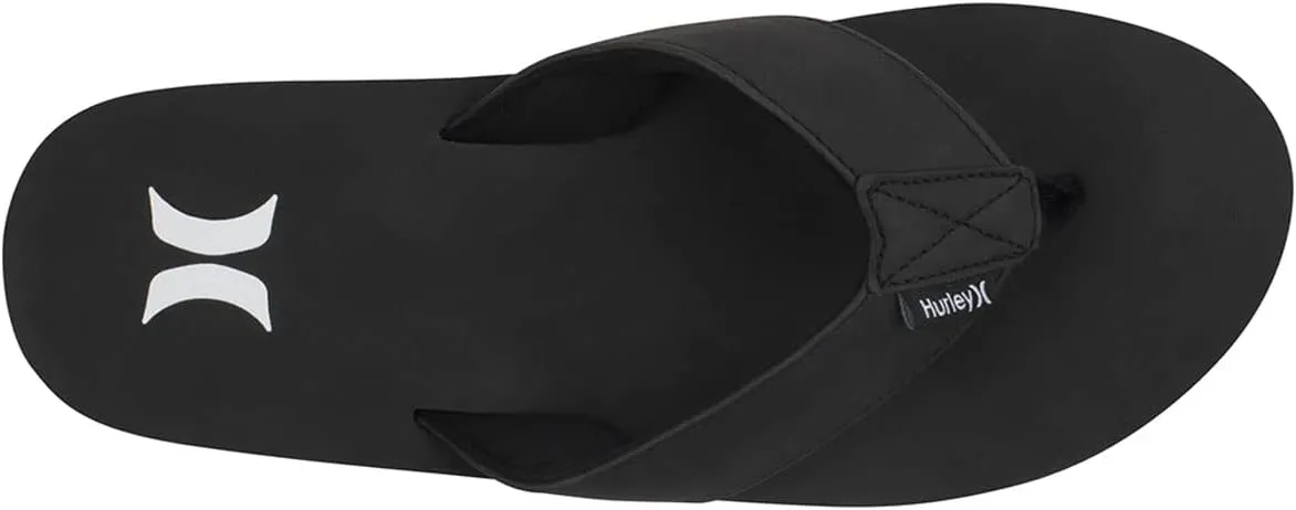 Hurley Men's Icon Vegan Leather Sandal-Medium Brown-11