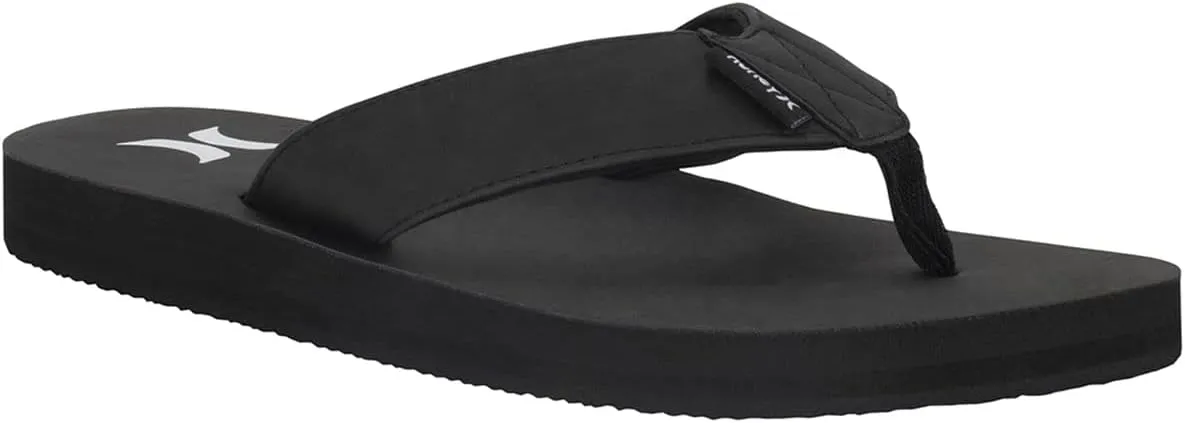 Hurley Men's Icon Vegan Leather Sandal-Medium Brown-11